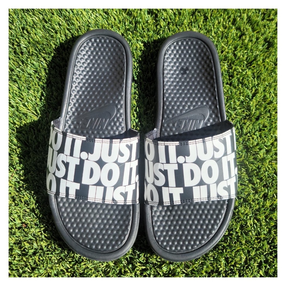 (Final ) Nike Benassi Jdi Print 'White' Slides - image 4